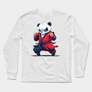 panda fighter Long Sleeve T-Shirt